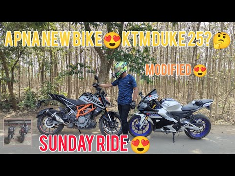 Apna New bike KTM DUKE 250😍#r15m #ktm #youtubeshorts #youtube #ktmlover #ktmduke250 #sundayride