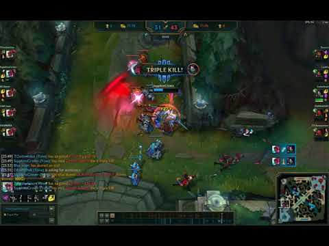 One on three Akali vs Yone