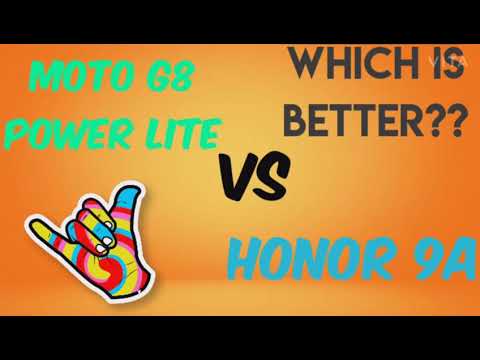 Moto g8 power lite vs HONOR 9A??comparison,which is better🤔🤔