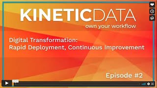 Digital Transformation: Rapid Deployment, Continuous Improvement