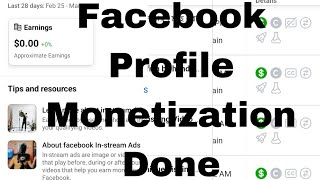Facebook Profile Monetization | In-Strem Ads Setup | Profile Monetization Criteria