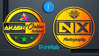Professional graphics design with pixellab | Logo design tutorial | Pixellab editing | Pixellab