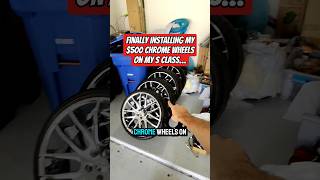 The moment you’ve been waiting for… #s550 #marketplace #chrome #wheels