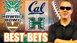 Hawaii Bowl Predictions! Cal vs Hawaii | BEST CFB Bowl Picks!