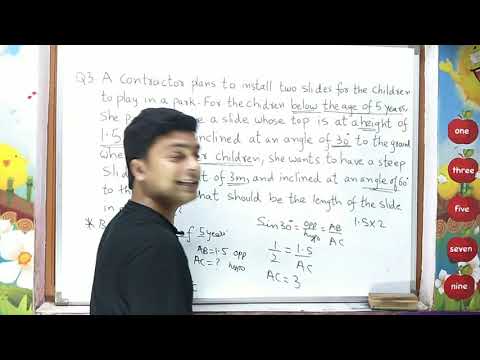 Q3, Ex 9.1 - Applications Of Trigonometry - Chapter 9 - Maths Class 10th - NCERT