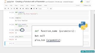Learn Data Analyst   018 Functions Creating a Function with a Parameter