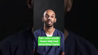 Key to healing fast after wisdom tooth removal #dentist #teeth #dentalhealth #dental #dentalcare