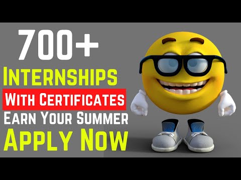 700+ Internships For Students | How to apply in Online Internships | Online Internships 2021 |