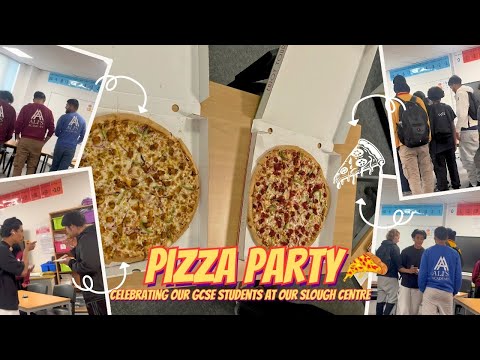 Celebrating Our GCSE Champions at Ali’s Academy – Slough Centre Pizza Party