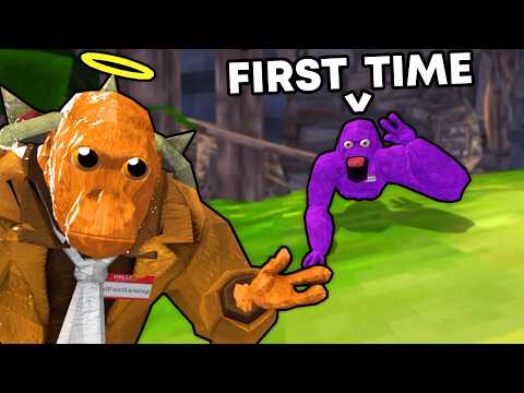 Teaching A NOOB How To Play Animal Company VR