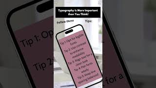 Top 5 Typography Tips for Web Design