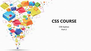 CSS Introduction |CSS Course | CSS Syntax