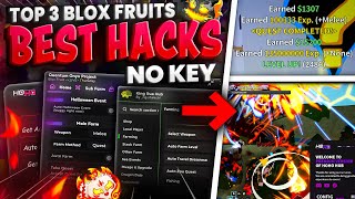 TOP 3 Blox Fruits Scripts (NO KEY) — Devil Fruit Sniper, Auto Farm, Dungeon & Candy FARM [PASTEBIN]