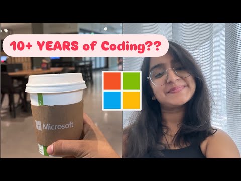 I spoke at a conference | Day in my life at Microsoft