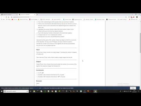 CodeChef - Beginner's problems : Lucky Four(LUCKFOUR)