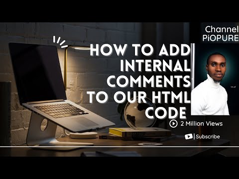 How to add internal comments to our html code