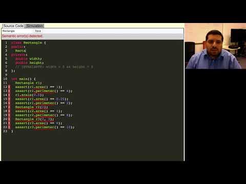 EECS 280: Lecture 09 Exercise 1: Rectangle