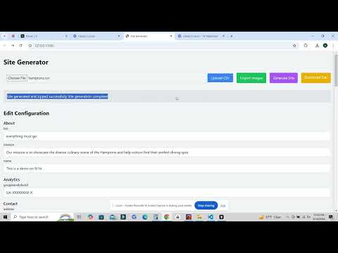 csv to directory in minutes