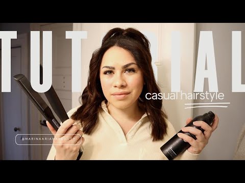 Casual Half-Up Hairstyle | TUTORIAL