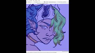 Hwei - League of Legends Fanart Process #shorts  #art #speedpaint #leagueoflegends