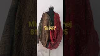 Pure gaji silk ajarakh with bandhej bandhani traditional dupatta at unbelievable price.