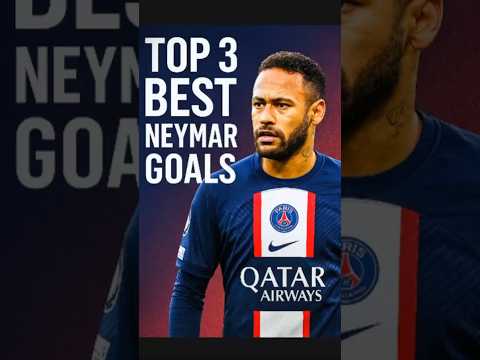 Top 3 Neymar Jr Goals That Broke The Internet 🌍🔥 | #Neymar #TopGoals #FootballEdit #Brazil 🇧🇷