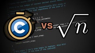 One second to compute as many square roots as I can