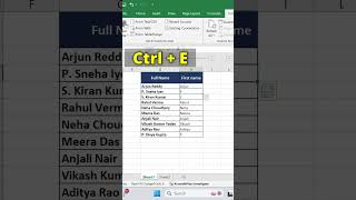 Excel Flash Fill — 3 Real Examples (Instant Cleanup)