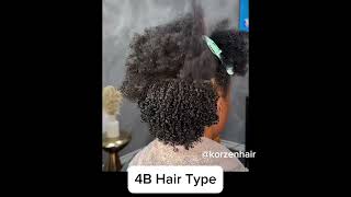 The Difference Between 4A, 4B & 4C Hair Types #hairtype #hairstyle #haircare