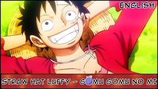 [ENGLISH] Straw Hat Luffy | All Techniques | East Blue - Wano