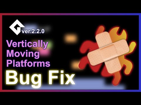 Gamemaker Studio 2 ver(2.2.0): Vertical Platforms Fix(Short video)