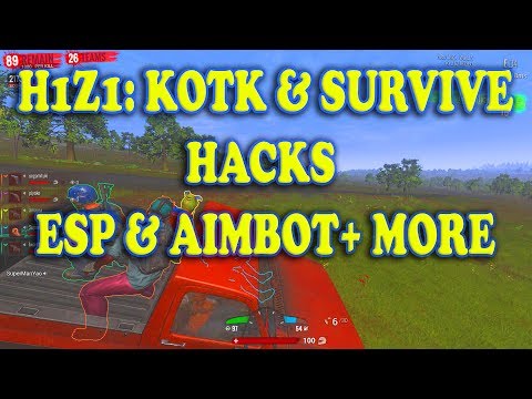 H1Z1 Hacks ESP and Aimbot Gameplay