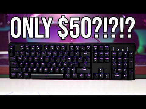 1STPLAYER DK 5.0 FULL REVIEW - BEST RGB KEYBOARD UNDER $50!!!