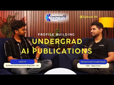 5 AI Papers in Undergrad: Profile Building Blueprint with Levin M - SDE (AI) | Episode 10