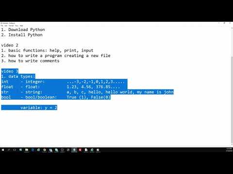 Python Tutorial (in Nepali) - Beginner Level - Part 4.1 : Basic Operations