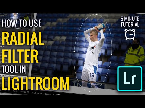 How to use Radial Filter in Lightroom IN 5 MINUTES!