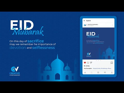 Eid Mubarak Poster Design Tutorial for Facebook | Illustrator Eid Design Step by Step