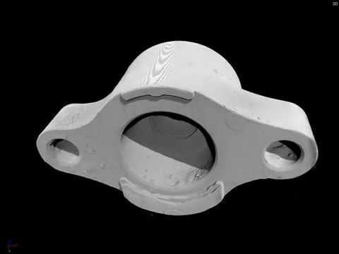 アルミダイカスト巣解析 Porosity analysis for aluminum die casting