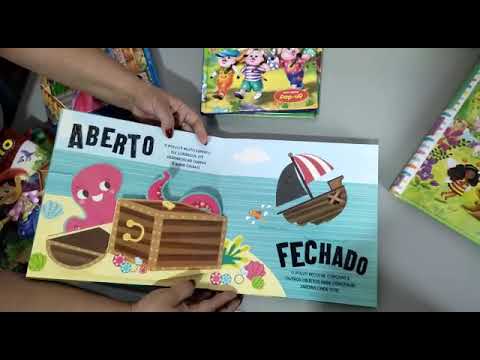 Livro Conto Pop Up Oceano