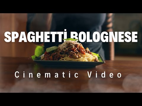Spaghetti Bolognese Cinematic Video (filming, editing, color-grading)