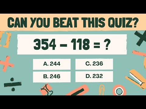 Can you pass this Math Quiz for kids? | Grade 3 | 6.18.2025