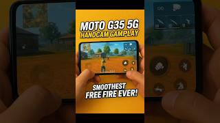 Moto g35 5g free fire test 🔥#freefire #shorts #handcam #motog35
