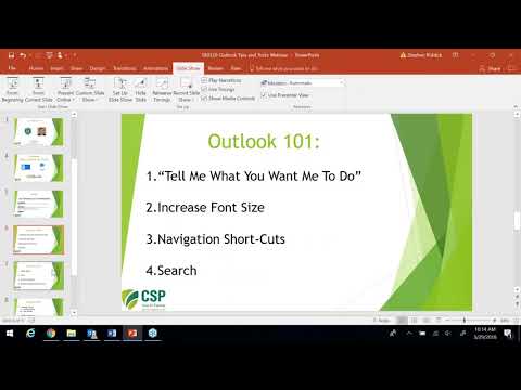 Insiders Secrets to Microsoft Outlook  |  CSP Inc  |  (919) 424-2000