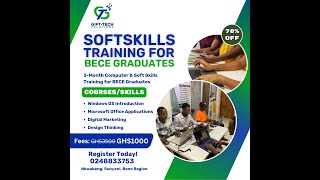 Learn Tech Skills After BECE! | GHS1000 Soft Skills Training in Sunyani | Limited Slots | PART 1