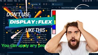 Don't Do with #Display #Flex #Tips & #Tricks #4 #html #css #responsive #design