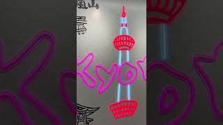 #kyoto #neon #glass at #towerrecords #japan 9th floor