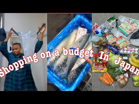 SHOPPING ON A BUDGET IN JAPAN|Foodstuff restock|Food haul|Shopping vlog|Broke girl shopping|Foodie