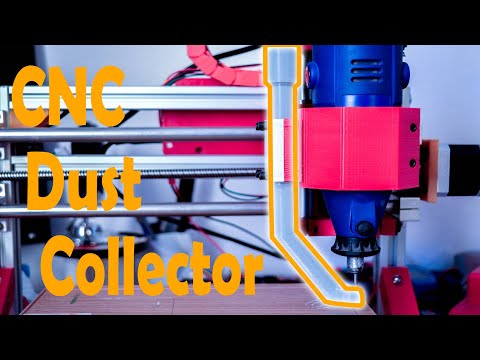 3D Printed CNC Dust Collector II 3018 CNC Compatible #31