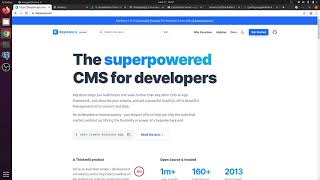 Installing KeystoneJS 6, NodeJS, Yarn and PostgreSQL