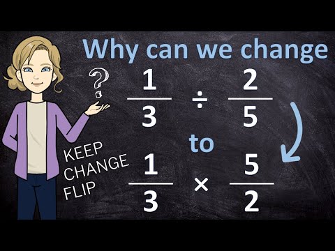 Why can we KEEP, CHANGE and FLIP when dividing by a fraction?